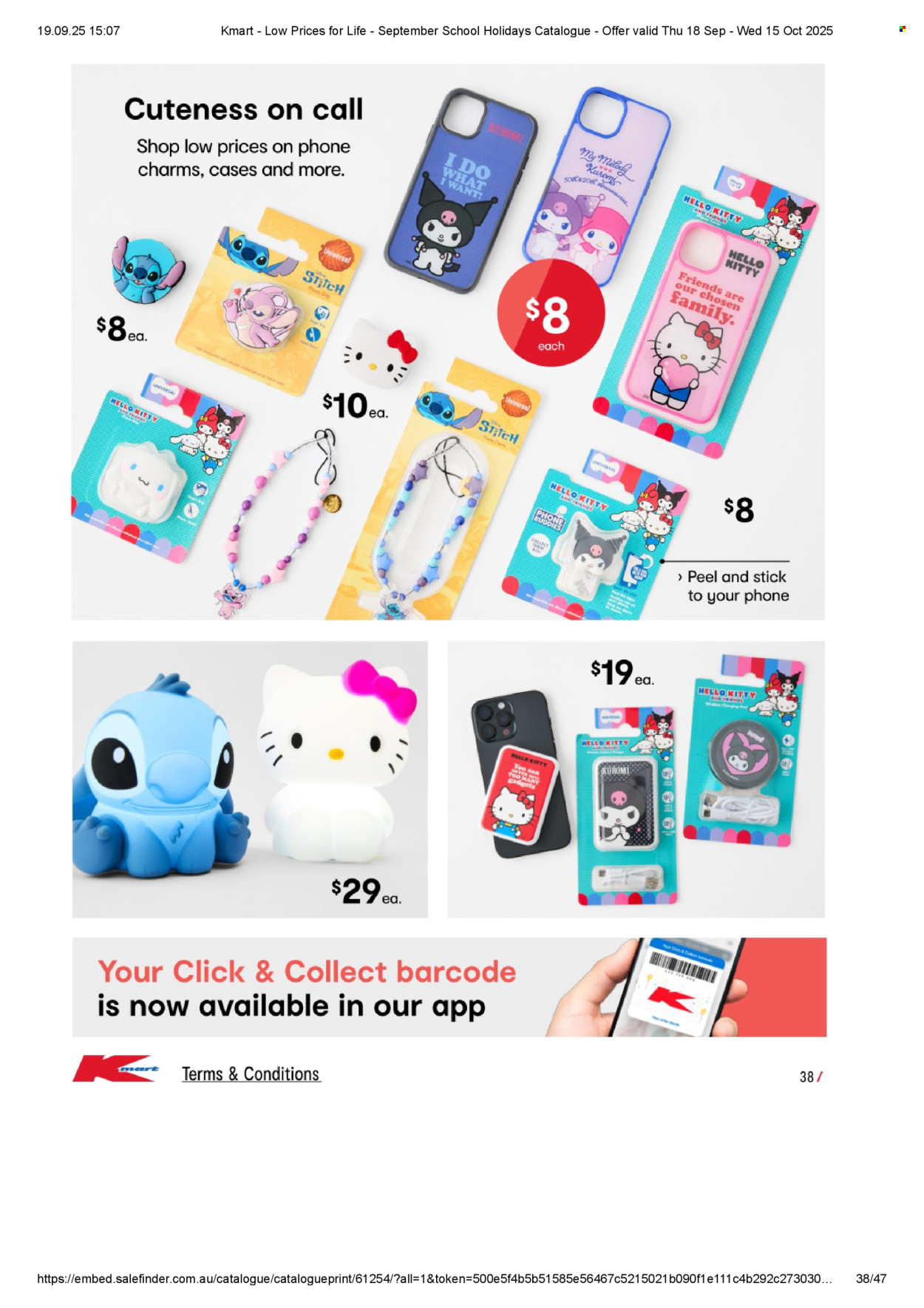 Kmart catalogue - 18 Sep 2025 - 15 Oct 2025. Page 38