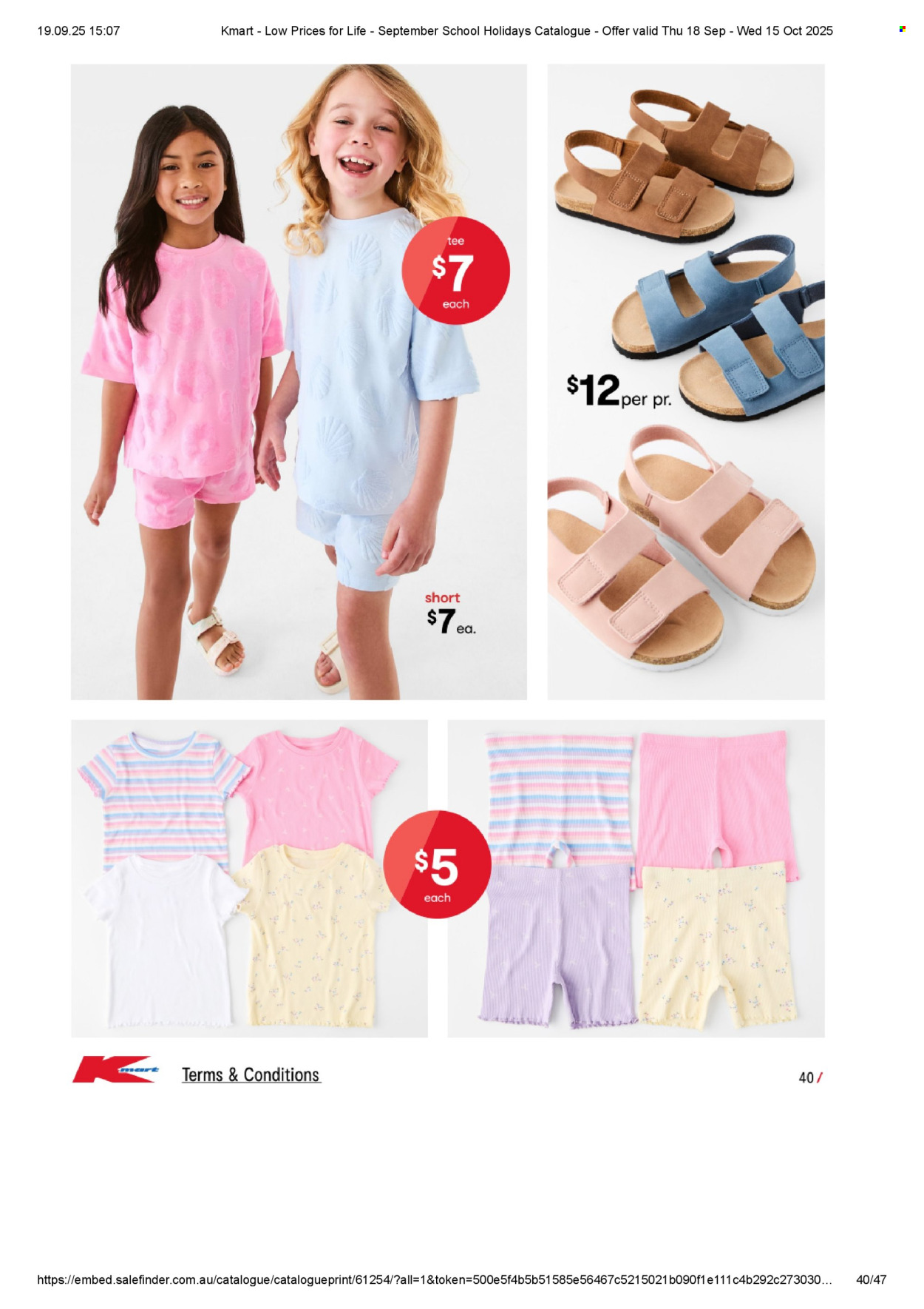 Kmart catalogue - 18 Sep 2025 - 15 Oct 2025. Page 40