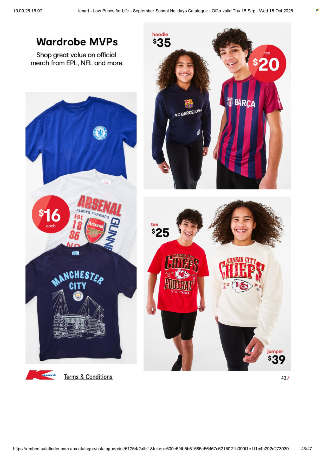 Kmart catalogue - 18 Sep 2025 - 15 Oct 2025. Page 43