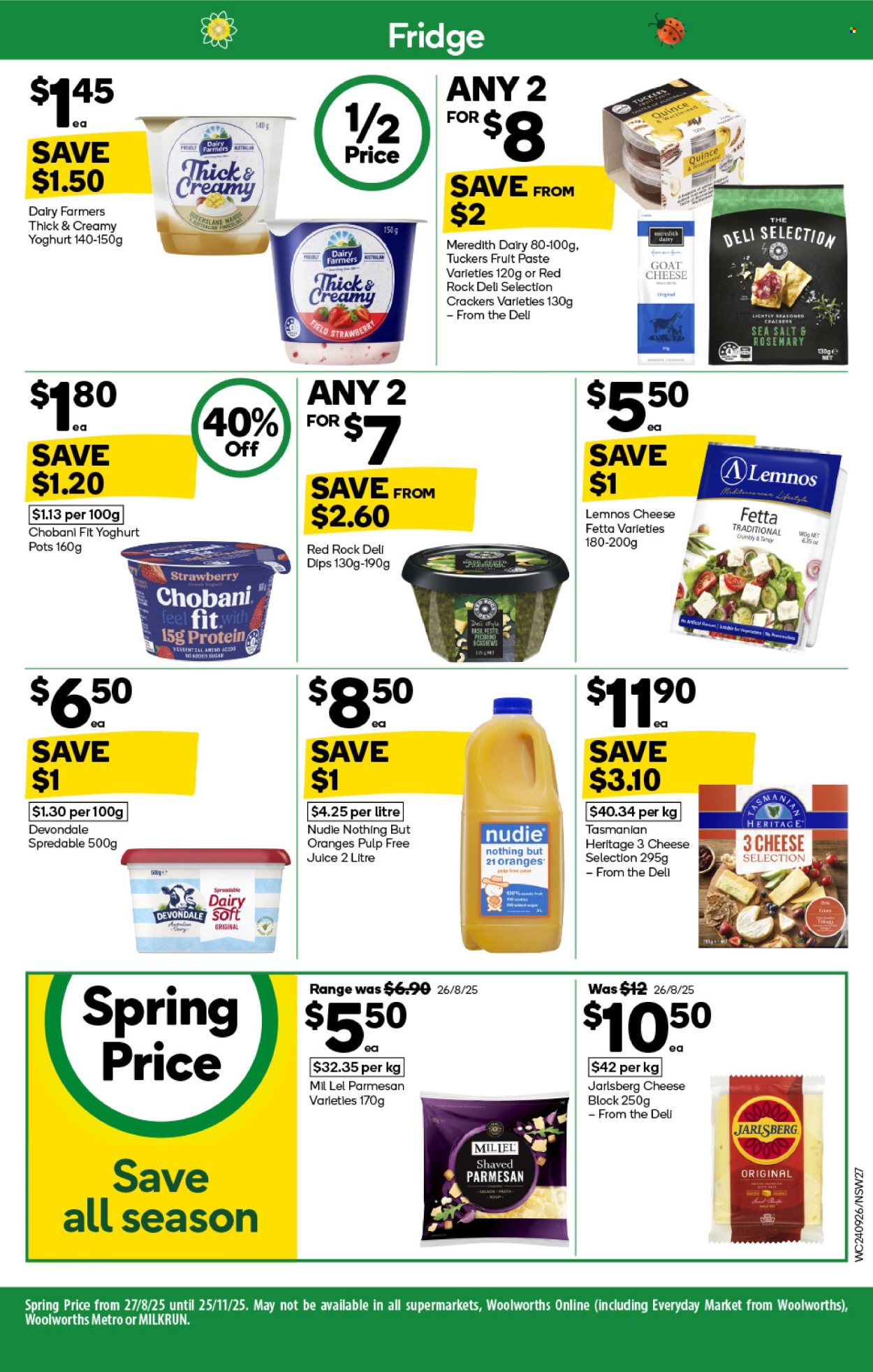 Woolworths catalogue - 24 Sep 2025 - 30 Sep 2025. Page 27
