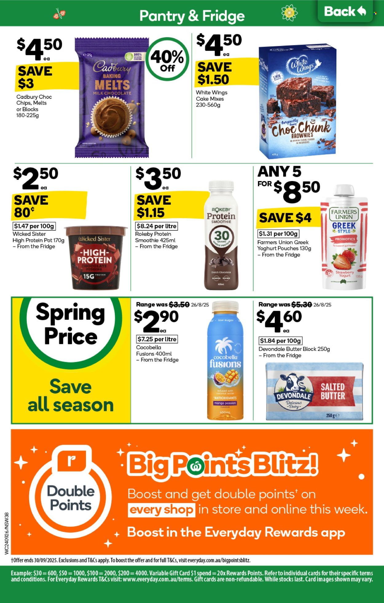 Woolworths catalogue - 24 Sep 2025 - 30 Sep 2025. Page 38