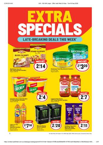 IGA Catalogue - 24 Sep 2025 - 30 Sep 2025.