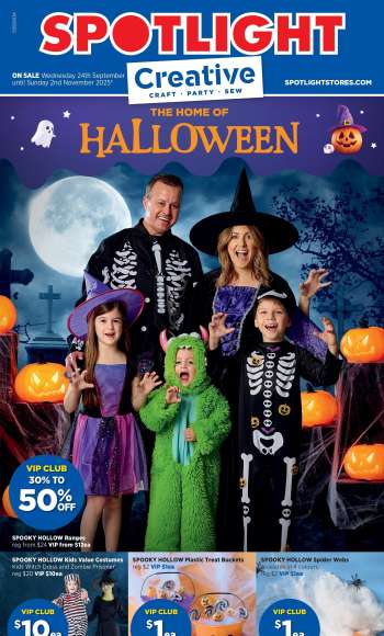 Spotlight Catalogue - 24 Sep 2025 - 2 Nov 2025.