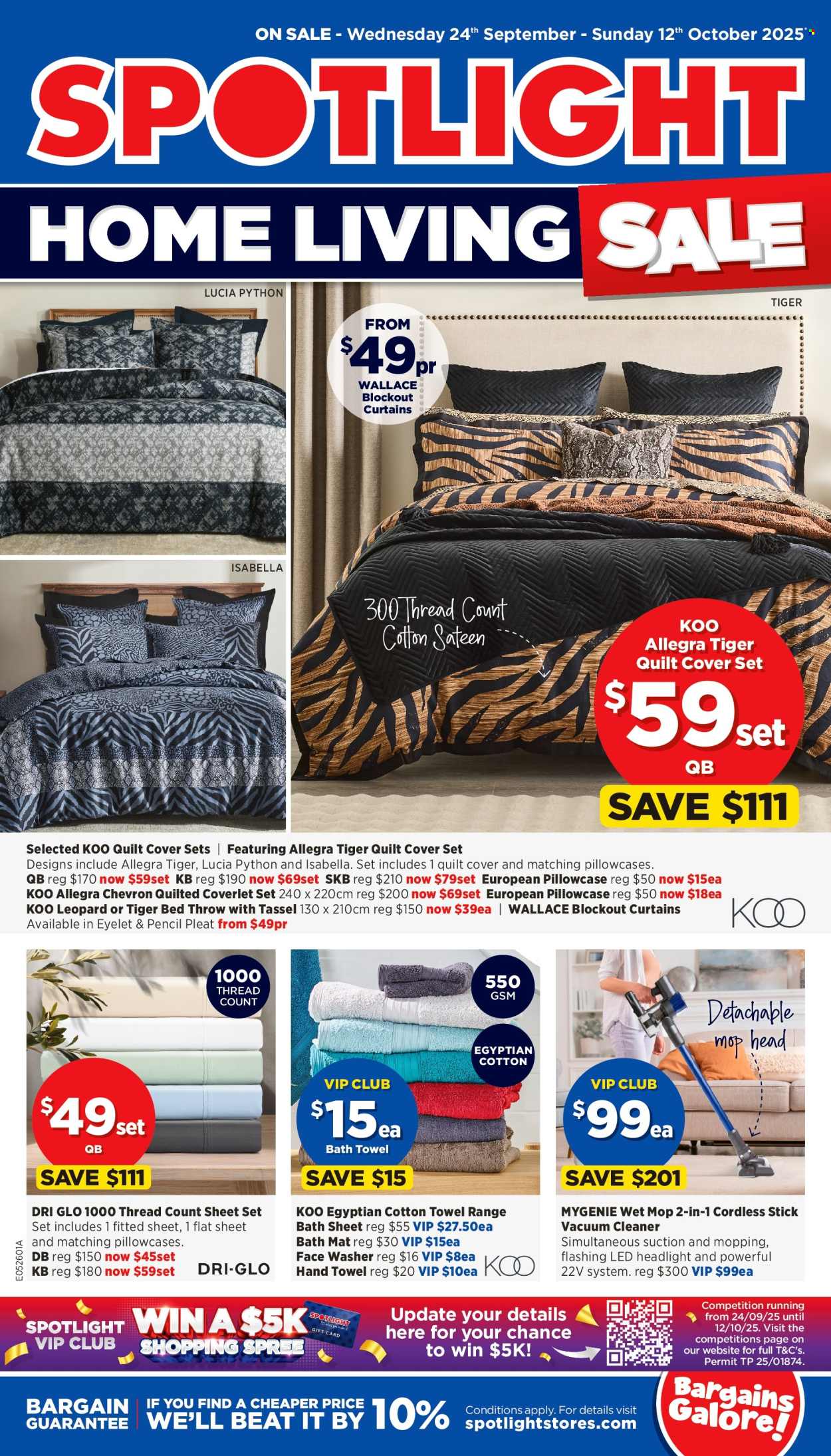 Spotlight catalogue - 24 Sep 2025 - 12 Oct 2025. Page 1