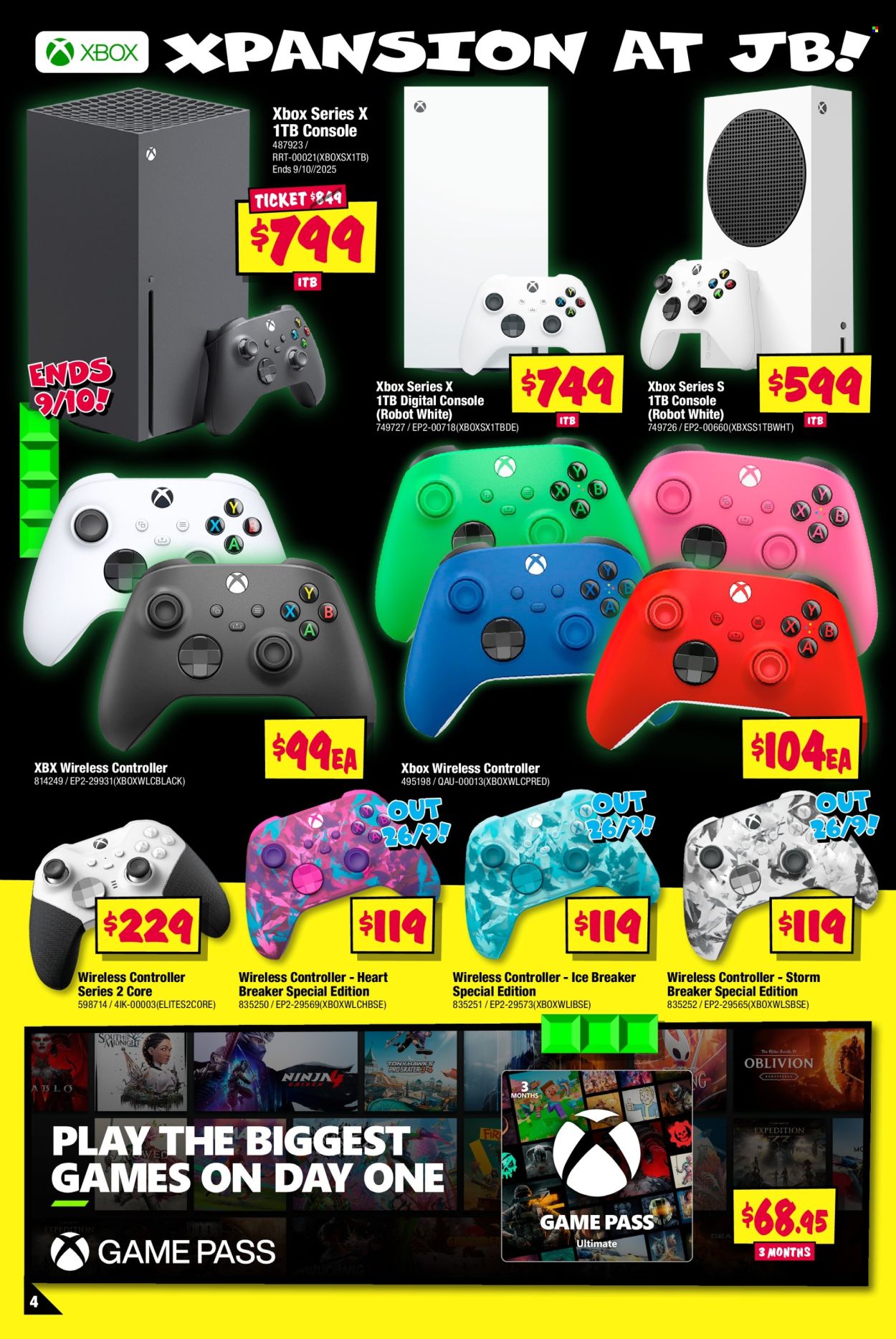JB Hi-Fi catalogue - 25 Sep 2025 - 15 Oct 2025. Page 4
