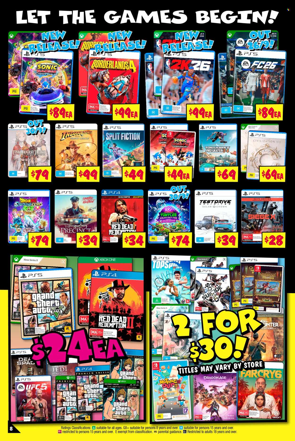 JB Hi-Fi catalogue - 25 Sep 2025 - 15 Oct 2025. Page 8