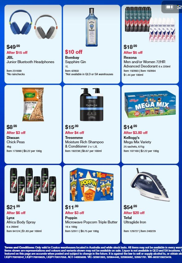 Costco catalogue - 29 Sep 2025 - 26 Oct 2025. Page 8