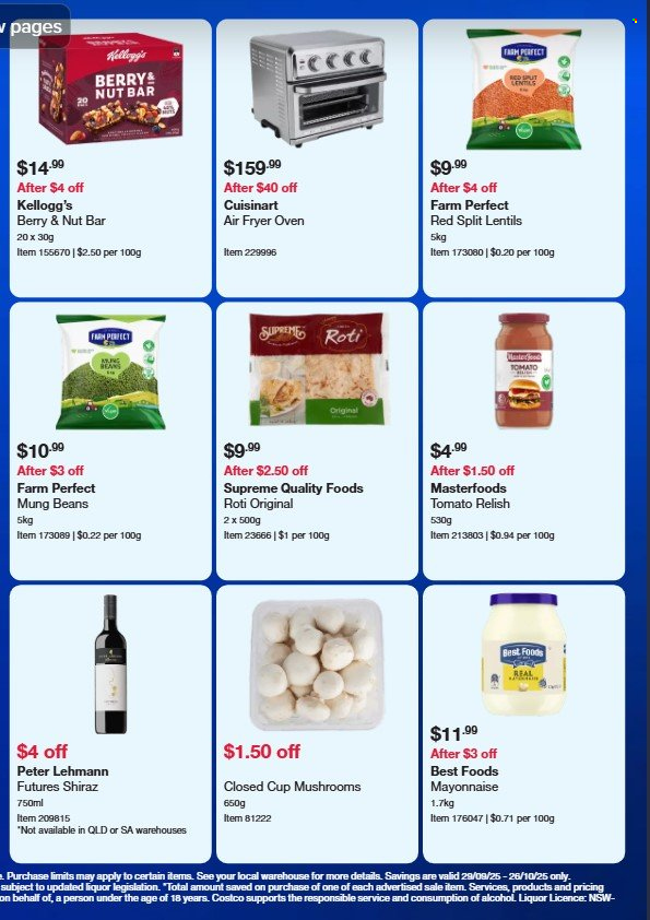 Costco catalogue - 29 Sep 2025 - 26 Oct 2025. Page 9