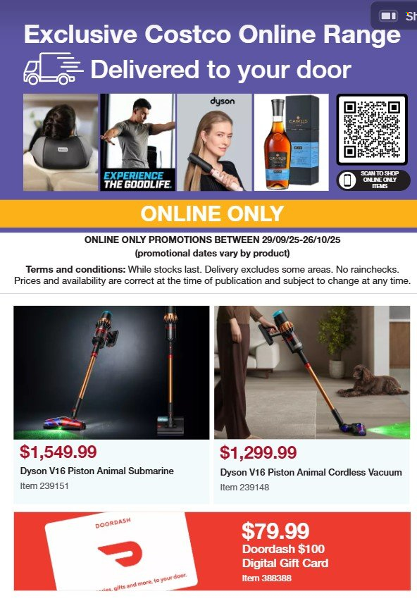 Costco catalogue - 29 Sep 2025 - 26 Oct 2025. Page 10