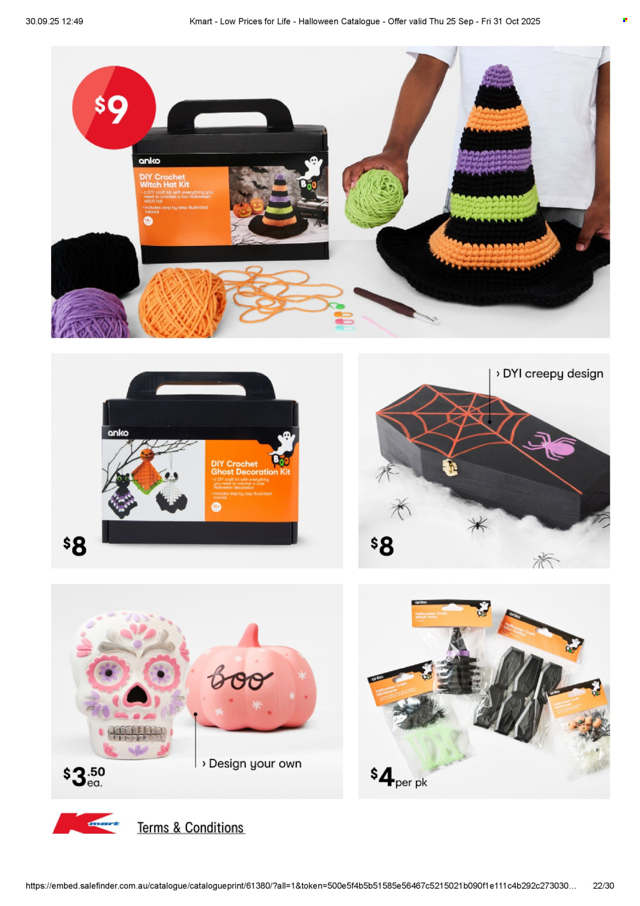 Kmart catalogue - 25 Sep 2025 - 31 Oct 2025. Page 22