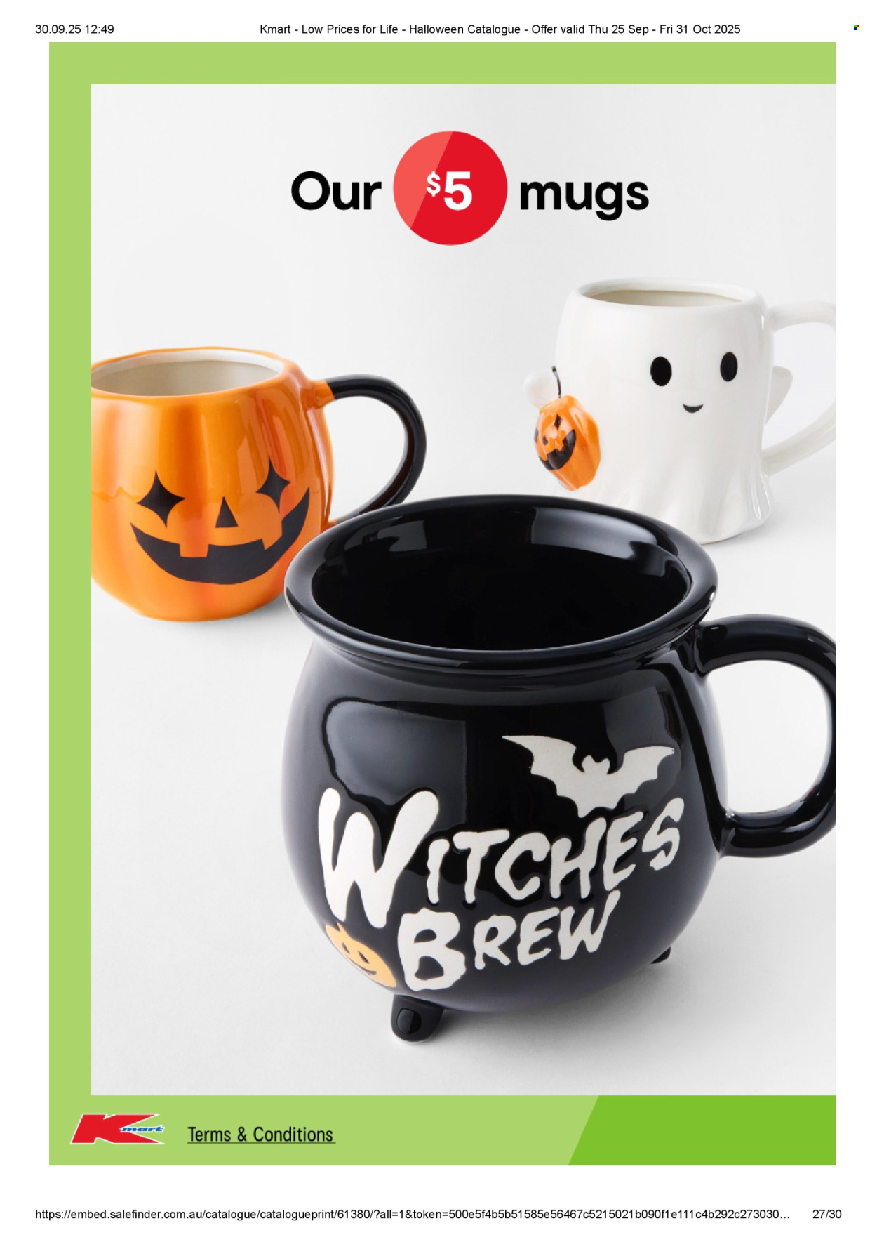 Kmart catalogue - 25 Sep 2025 - 31 Oct 2025. Page 27