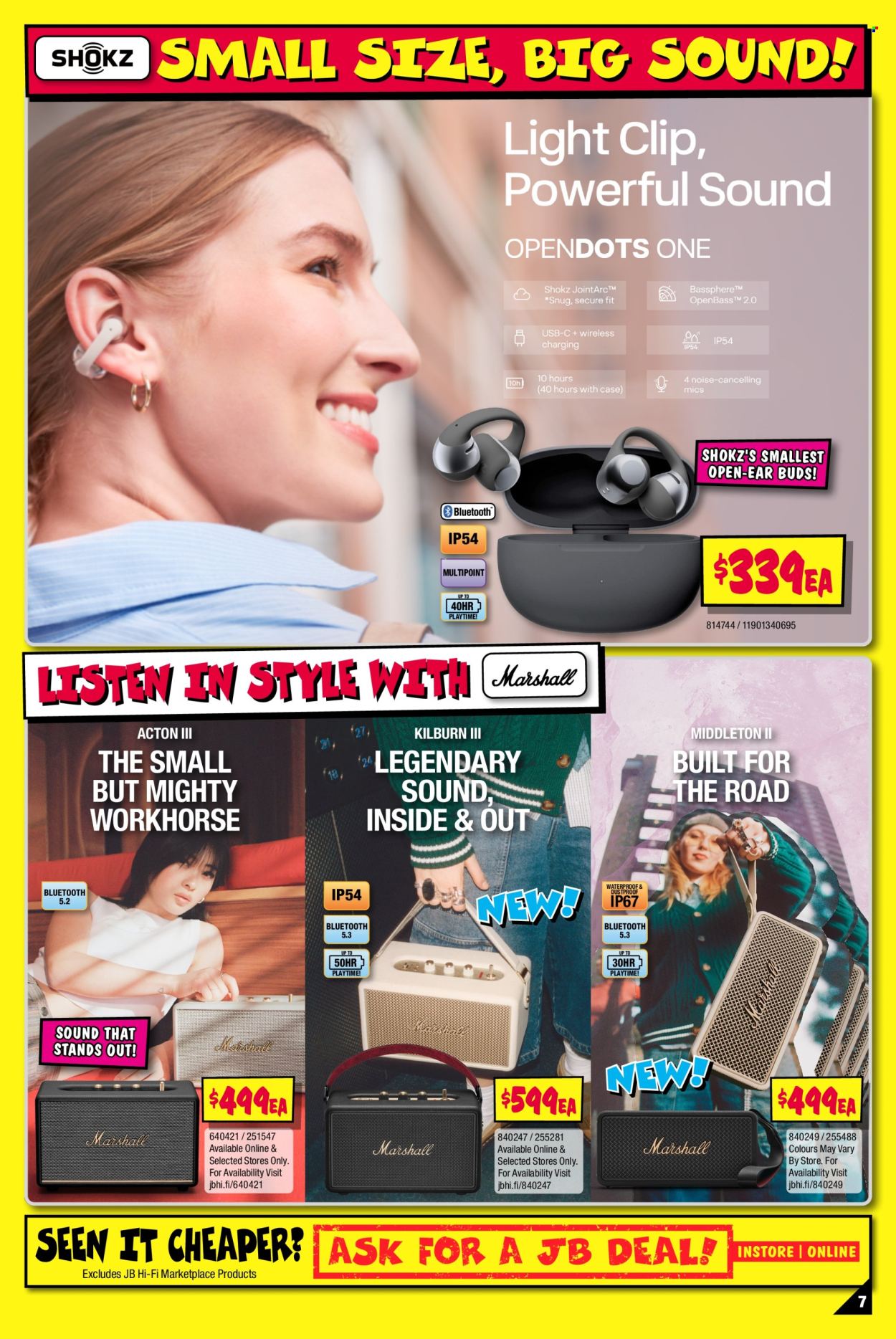 JB Hi-Fi catalogue - 1 Oct 2025 - 8 Oct 2025. Page 7