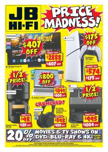 JB Hi-Fi Catalogue - 2 Oct 2025 - 8 Oct 2025.