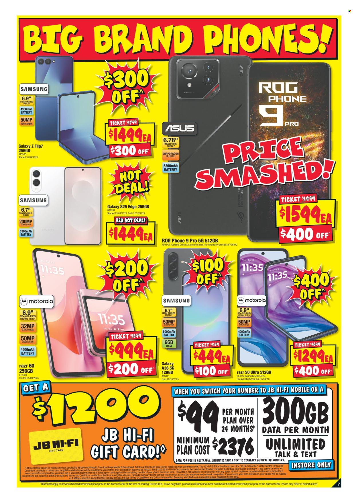 JB Hi-Fi catalogue - 2 Oct 2025 - 8 Oct 2025. Page 7