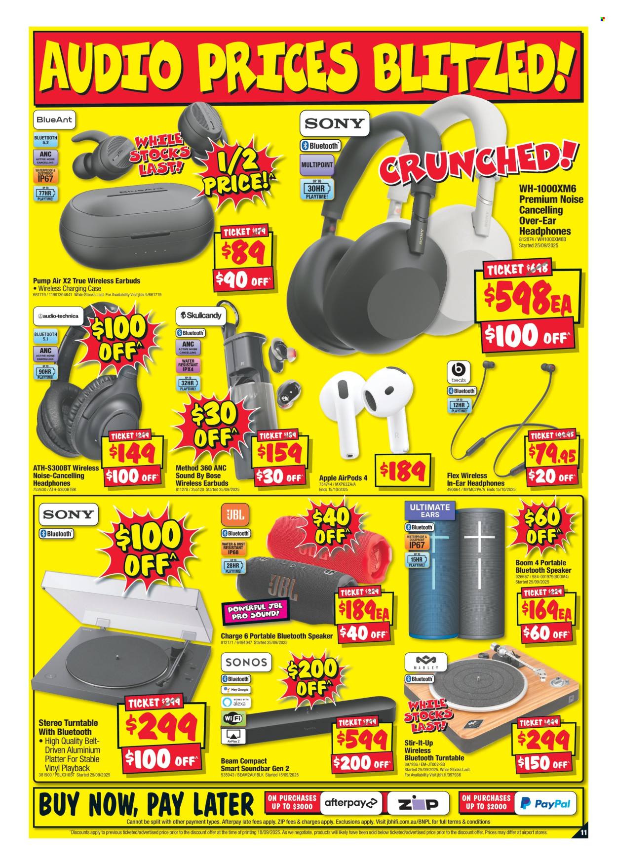 JB Hi-Fi catalogue - 2 Oct 2025 - 8 Oct 2025. Page 11