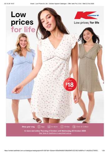 thumbnail - Kmart catalogue