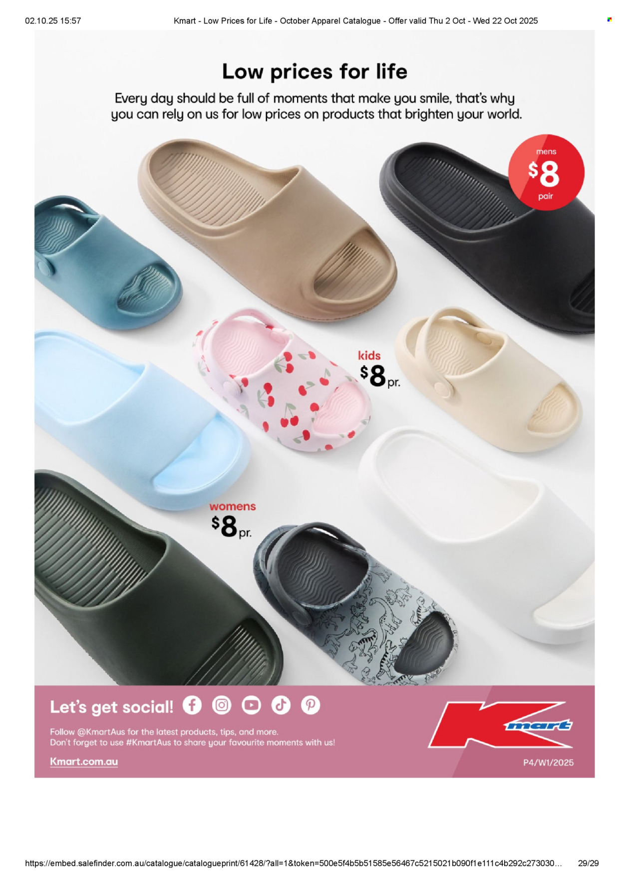Kmart catalogue - 2 Oct 2025 - 22 Oct 2025. Page 29