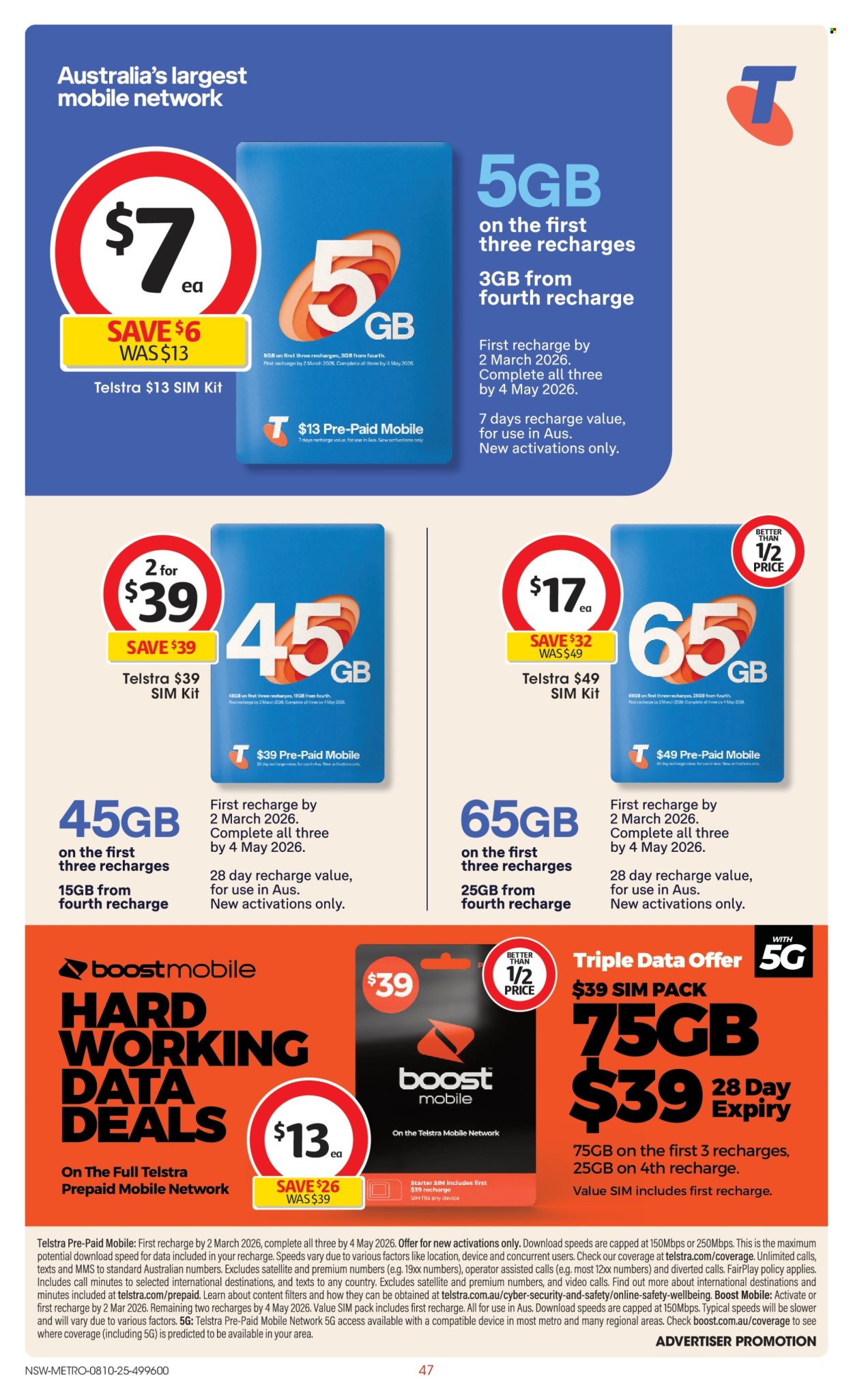 Coles catalogue - 8 Oct 2025 - 14 Oct 2025. Page 47