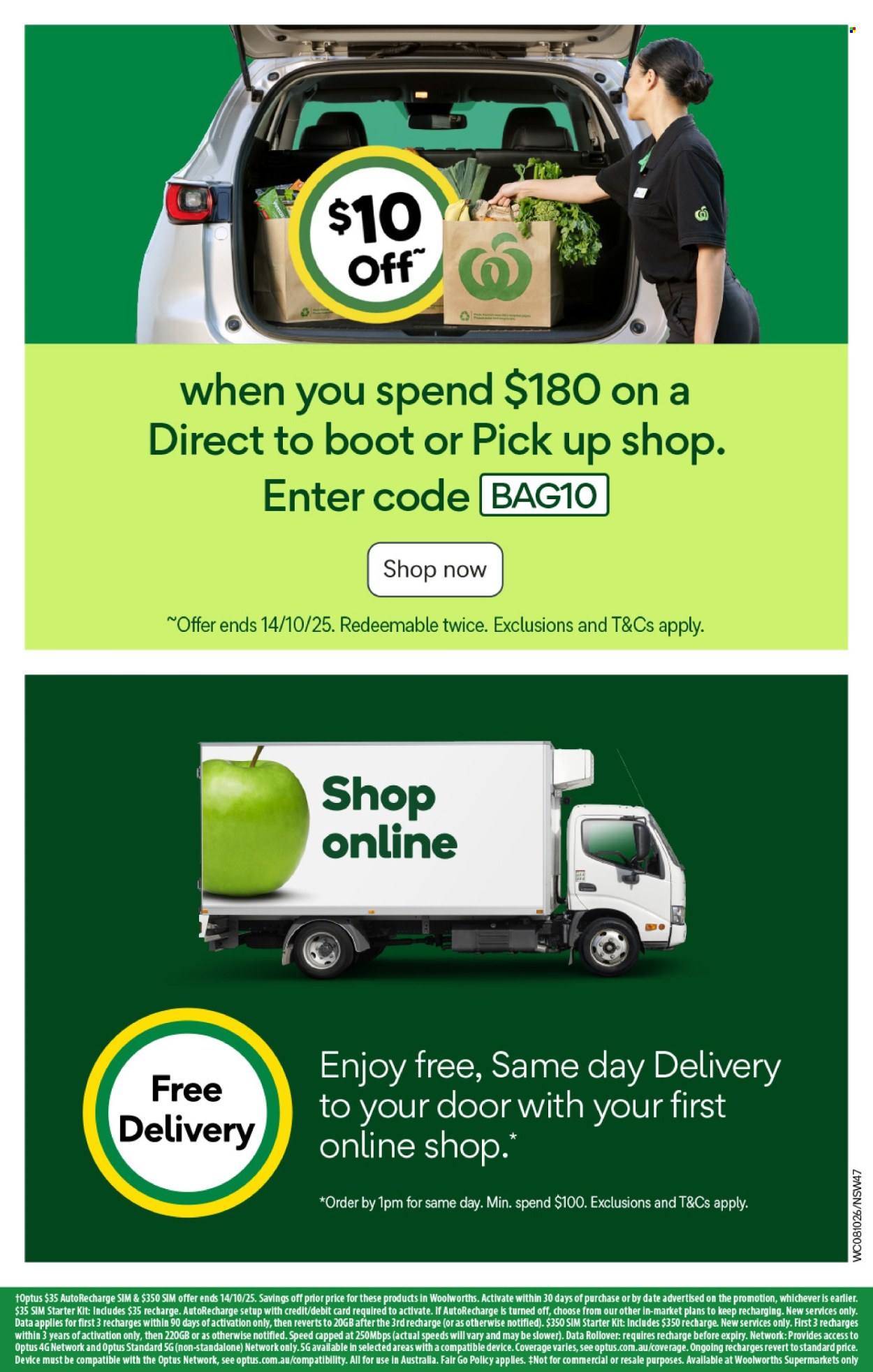 Woolworths catalogue - 8 Oct 2025 - 14 Oct 2025. Page 47