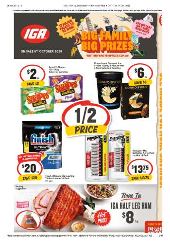 IGA Catalogue - 8 Oct 2025 - 14 Oct 2025.