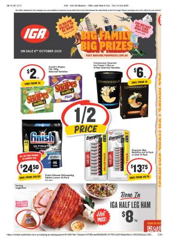 IGA Catalogue - 8 Oct 2025 - 14 Oct 2025.