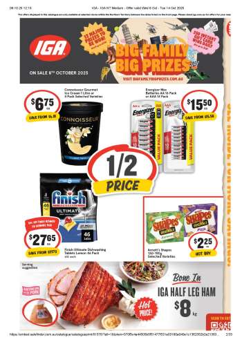 IGA Catalogue - 8 Oct 2025 - 14 Oct 2025.