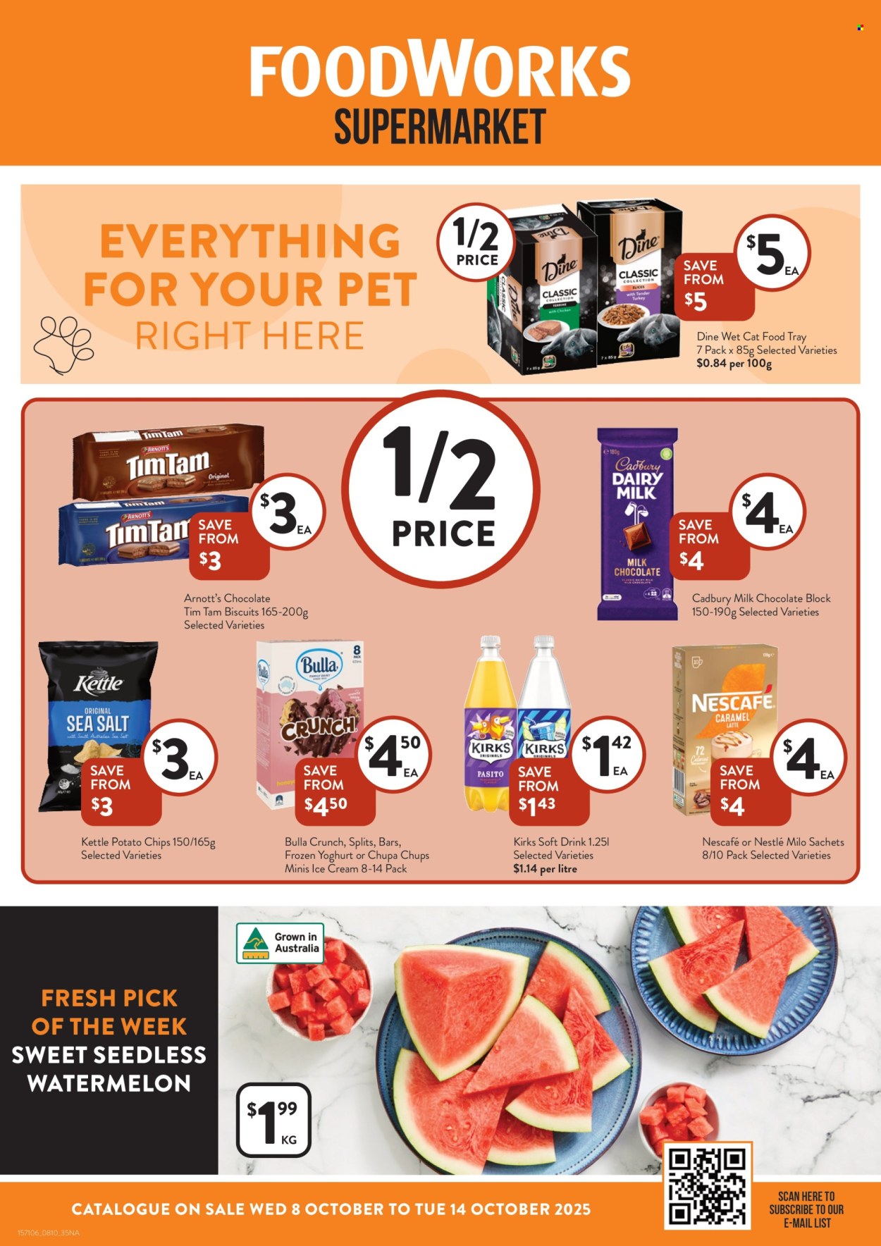 Foodworks catalogue - 8 Oct 2025 - 14 Oct 2025. Page 1