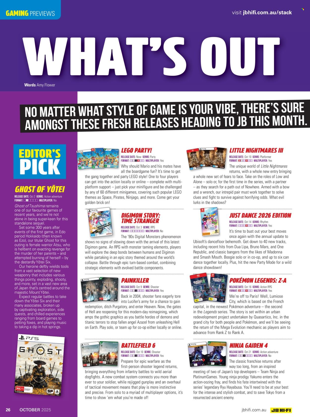 JB Hi-Fi catalogue - 1 Oct 2025 - 31 Oct 2025. Page 26