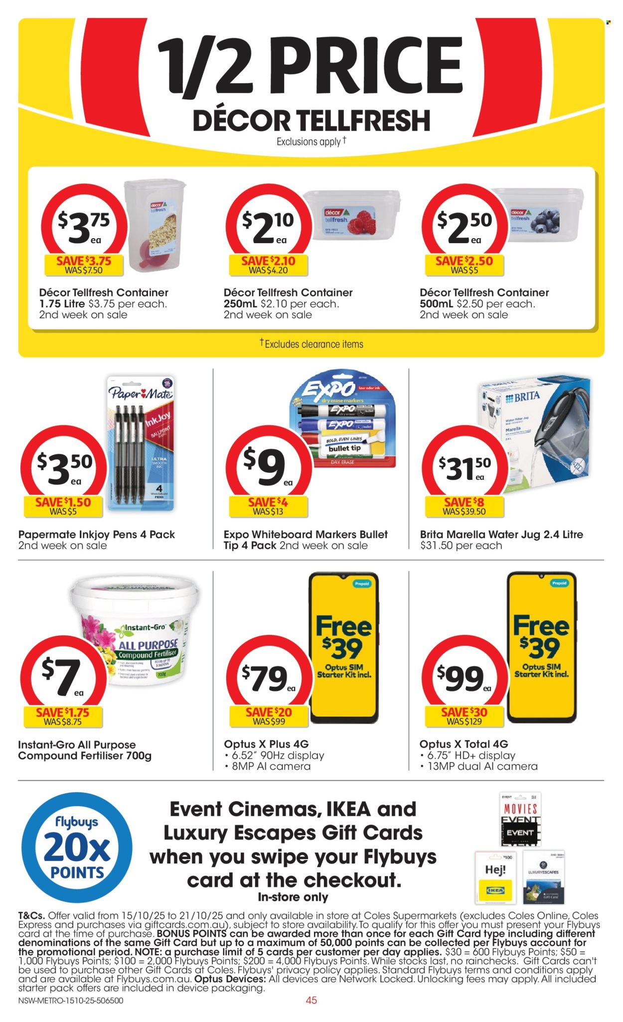 Coles catalogue - 15 Oct 2025 - 21 Oct 2025. Page 45
