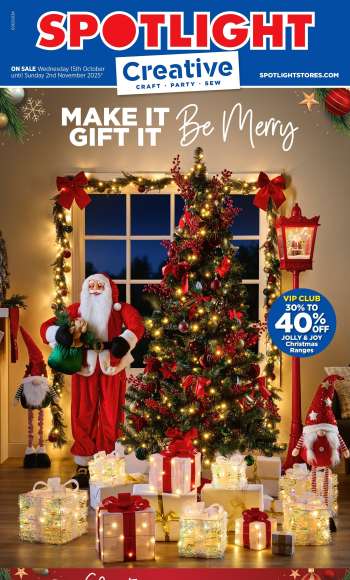 Spotlight Catalogue - 15 Oct 2025 - 2 Nov 2025.