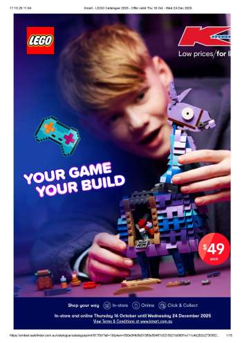 Kmart Catalogue - 16 Oct 2025 - 24 Dec 2025.