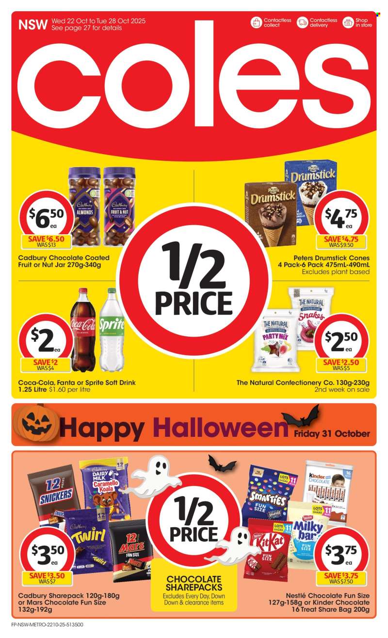 Coles Catalogue - 22 Oct 2025 - 28 Oct 2025.