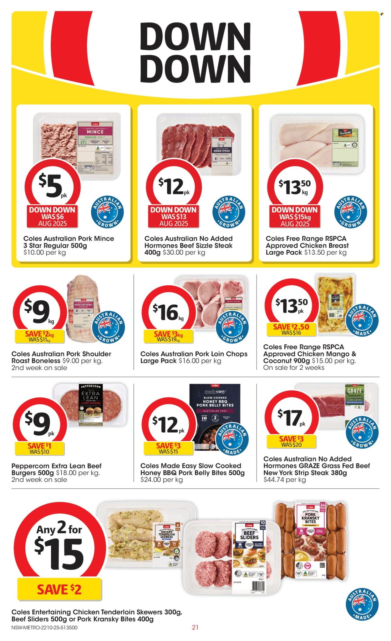 Coles catalogue - 22 Oct 2025 - 28 Oct 2025. Page 21