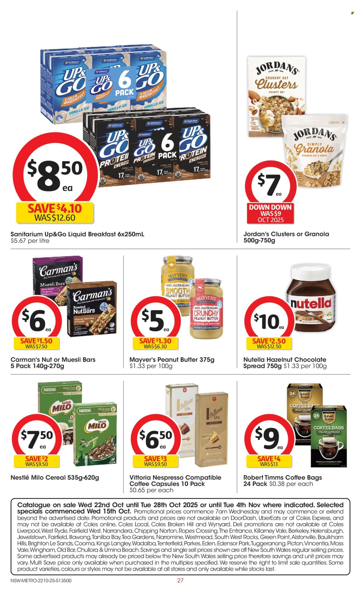 Coles catalogue - 22 Oct 2025 - 28 Oct 2025. Page 27