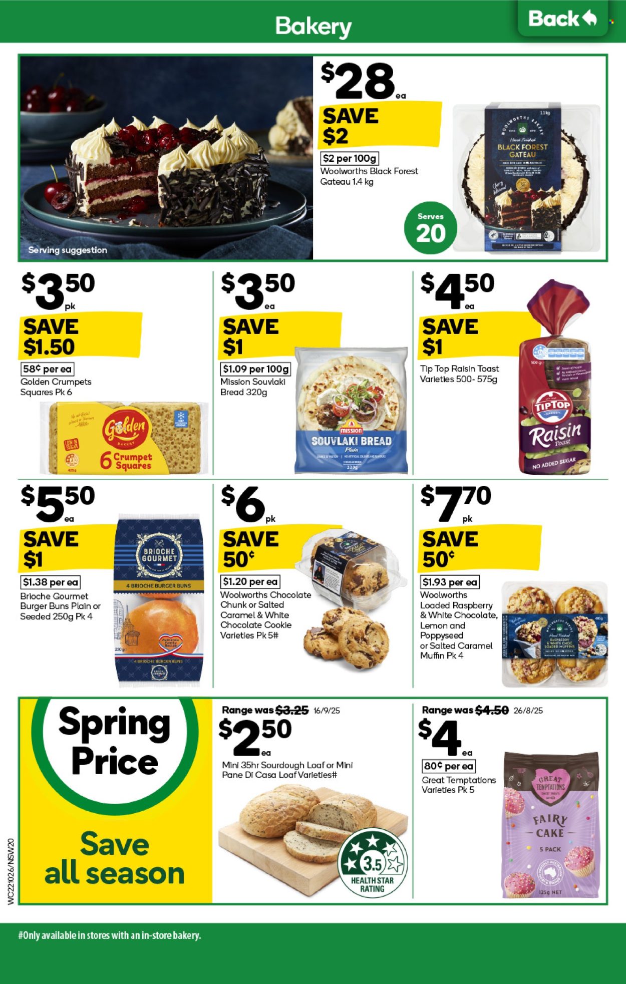 Woolworths catalogue - 22 Oct 2025 - 28 Oct 2025. Page 20