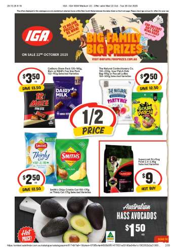 thumbnail - IGA catalogue