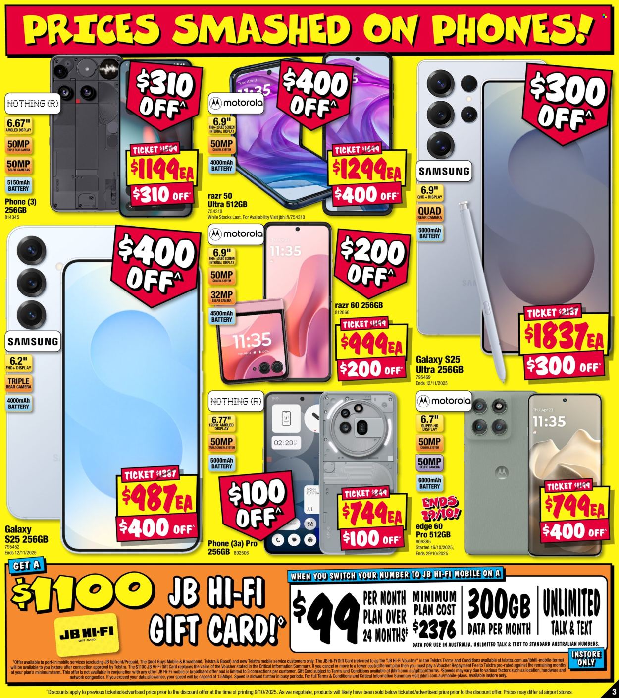 JB Hi-Fi catalogue - 23 Oct 2025 - 5 Nov 2025. Page 3