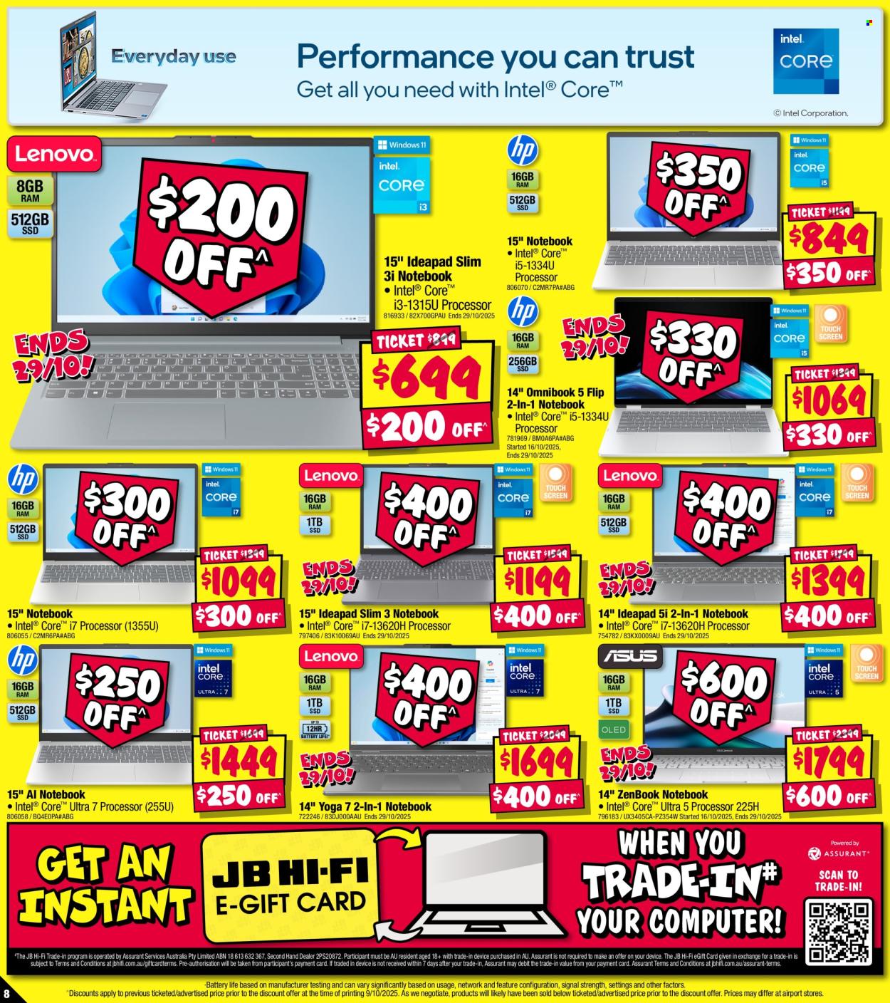 JB Hi-Fi catalogue - 23 Oct 2025 - 5 Nov 2025. Page 8