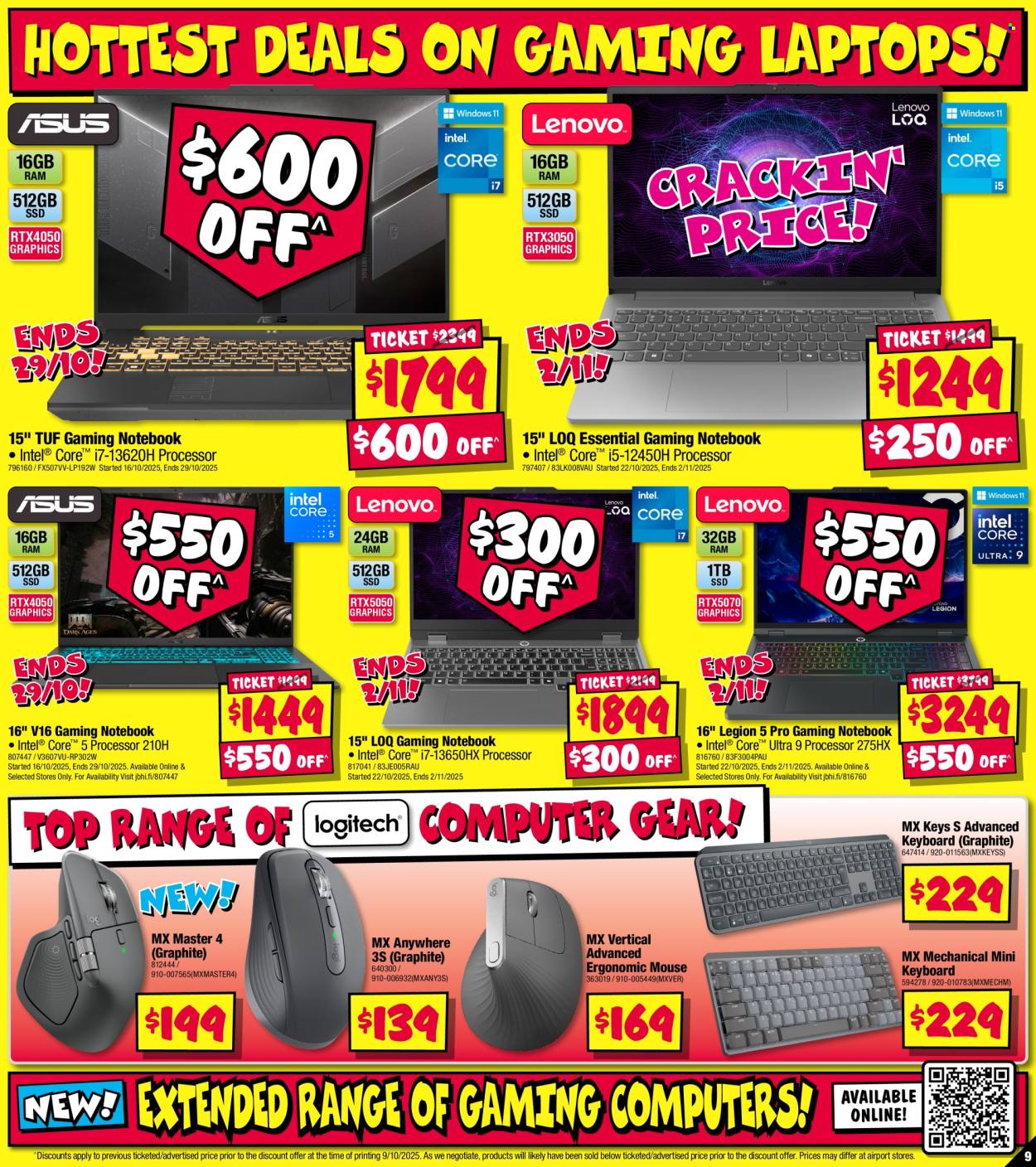 JB Hi-Fi catalogue - 23 Oct 2025 - 5 Nov 2025. Page 9