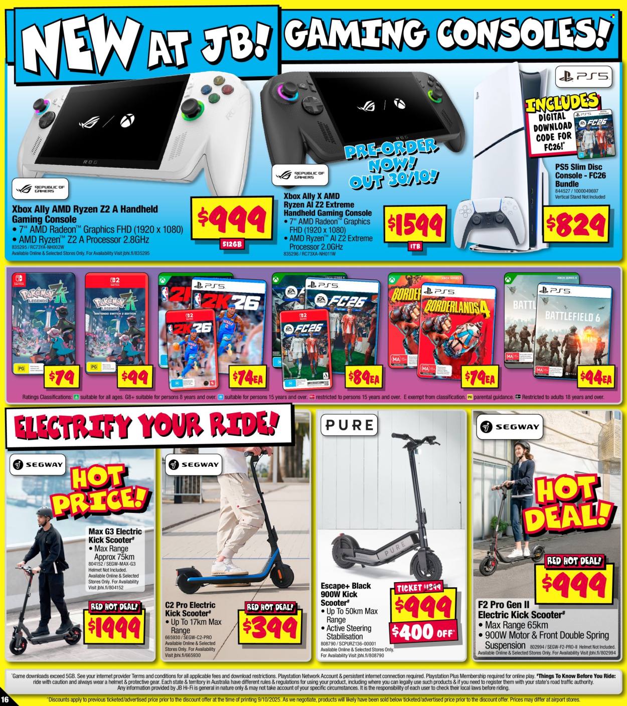 JB Hi-Fi catalogue - 23 Oct 2025 - 5 Nov 2025. Page 16