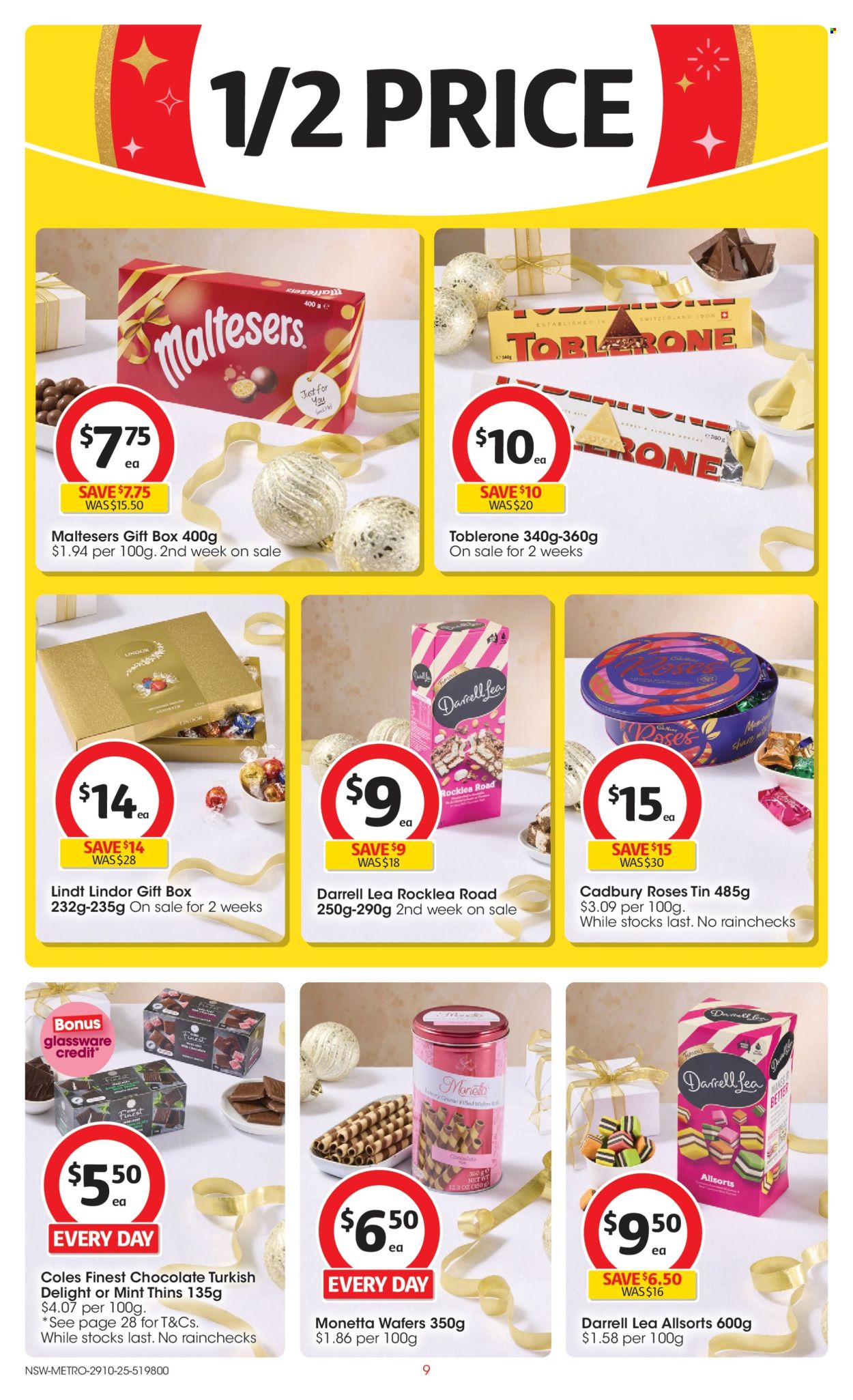 Coles catalogue - 29 Oct 2025 - 4 Nov 2025. Page 9