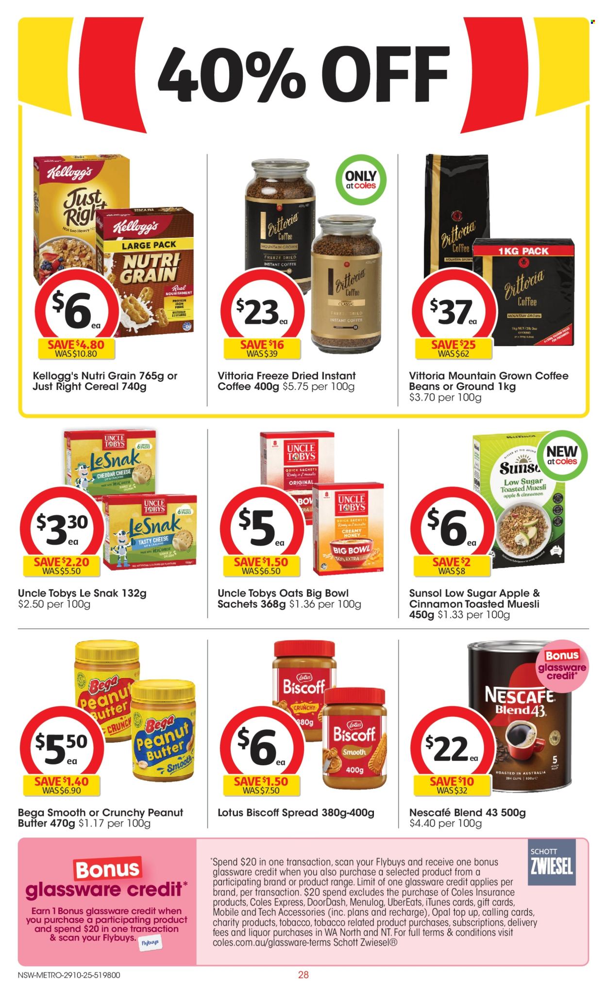 Coles catalogue - 29 Oct 2025 - 4 Nov 2025. Page 28