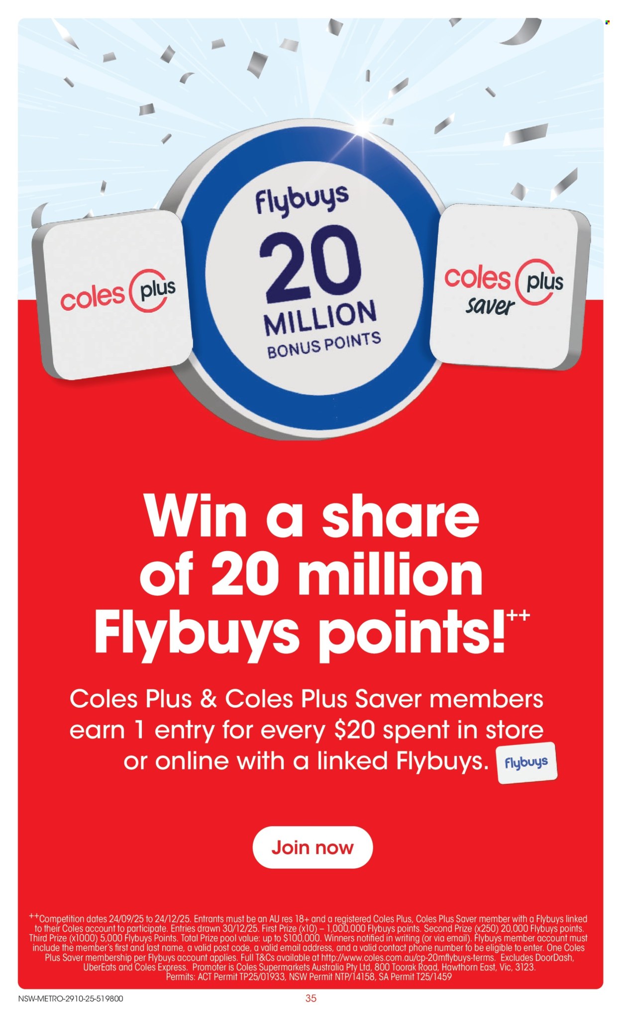 Coles catalogue - 29 Oct 2025 - 4 Nov 2025. Page 35