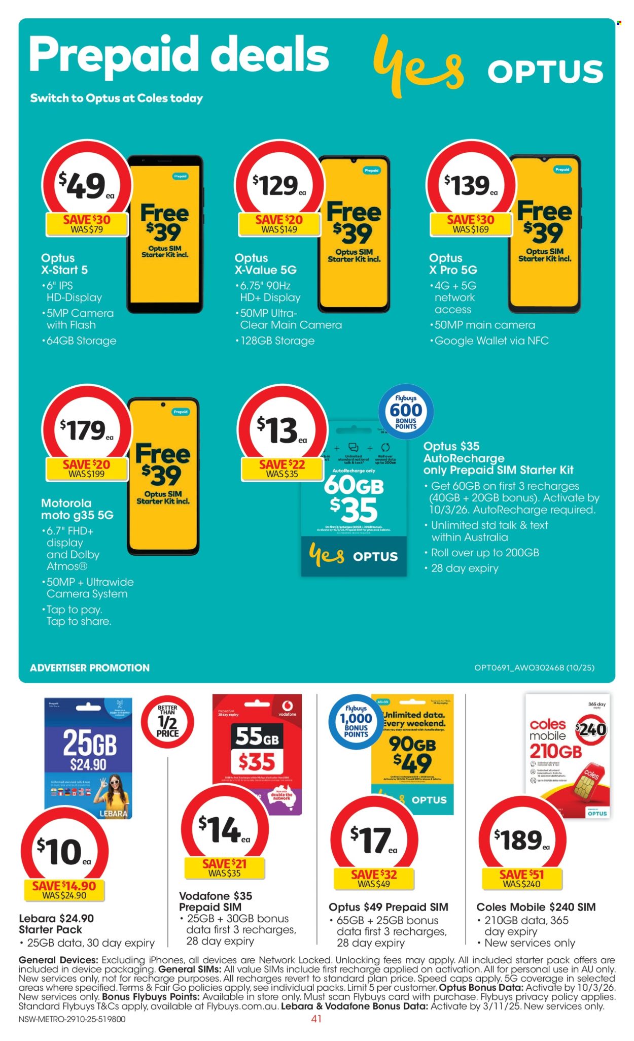 Coles catalogue - 29 Oct 2025 - 4 Nov 2025. Page 41