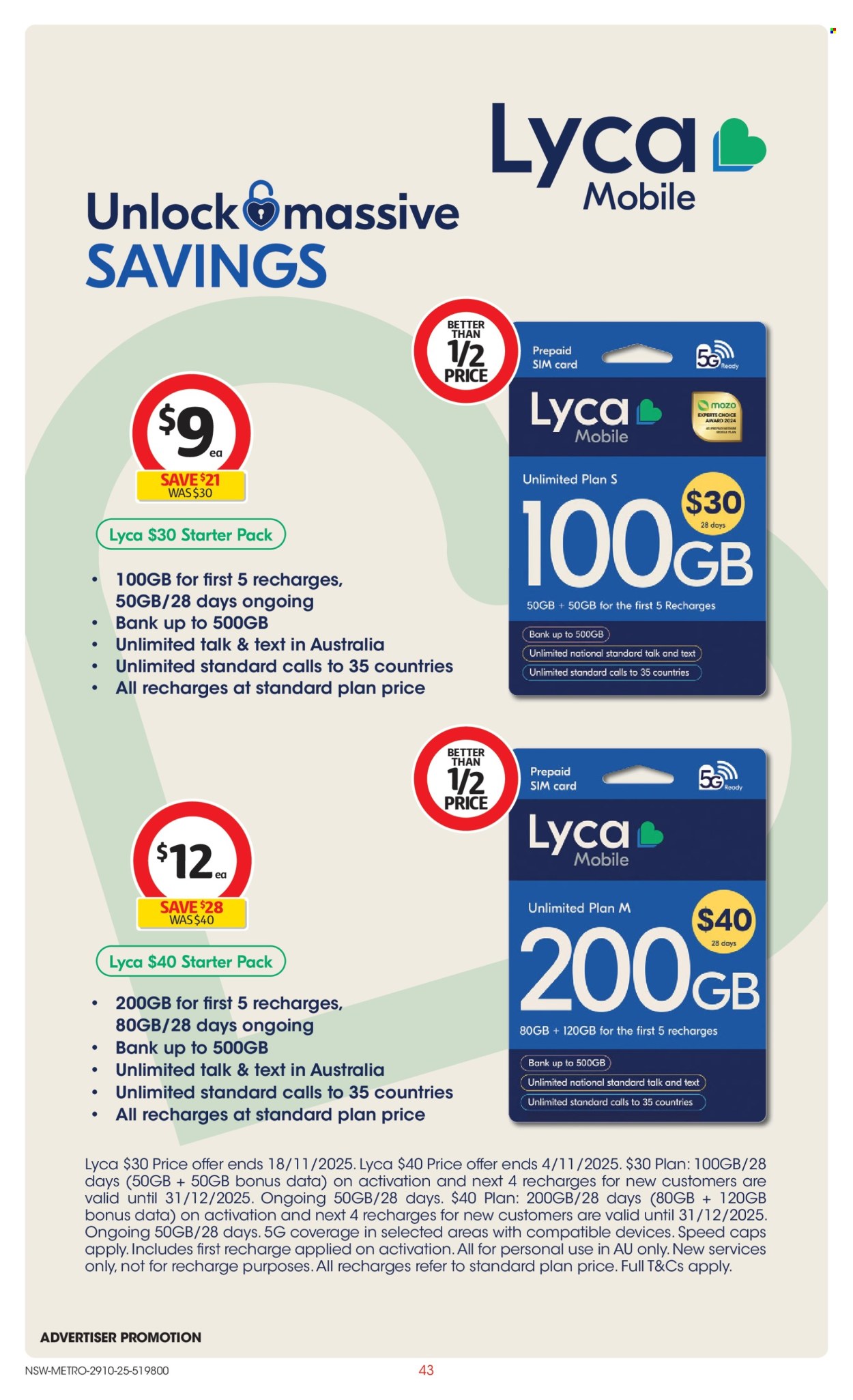 Coles catalogue - 29 Oct 2025 - 4 Nov 2025. Page 43