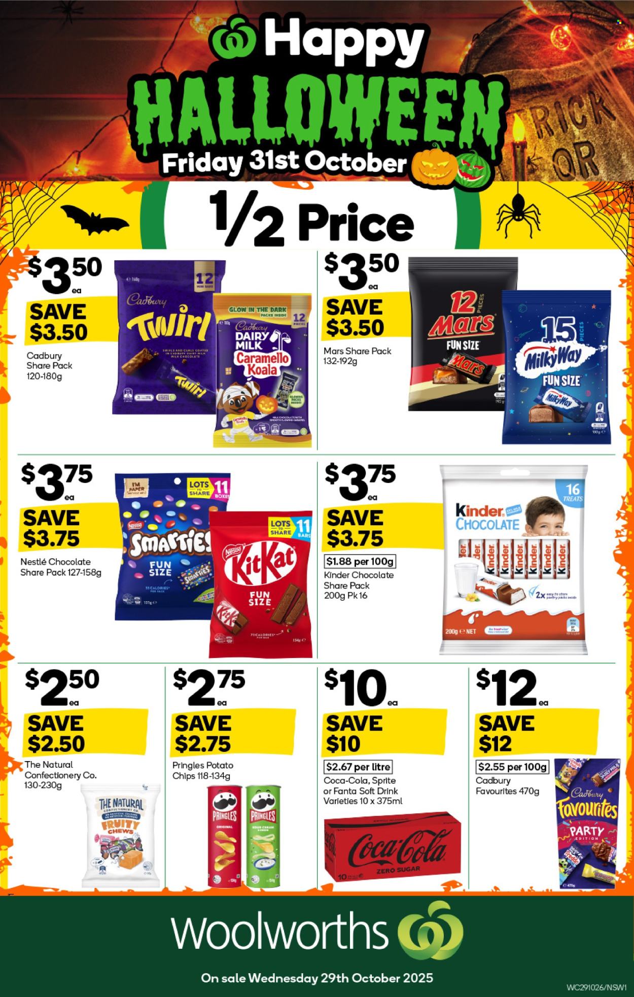 Woolworths catalogue - 29 Oct 2025 - 4 Nov 2025. Page 1