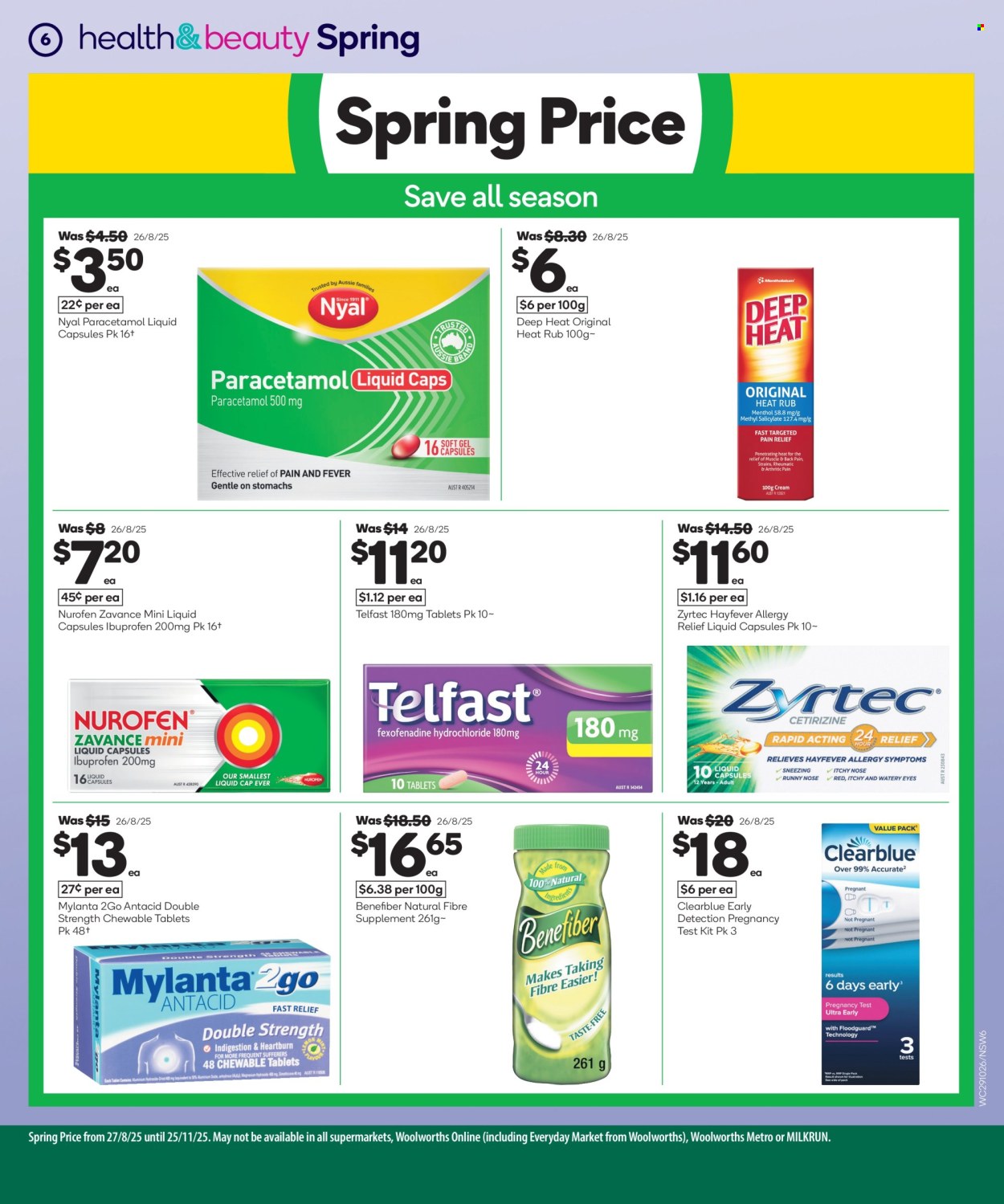 Woolworths catalogue - 29 Oct 2025 - 4 Nov 2025. Page 7