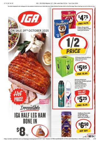 thumbnail - IGA catalogue