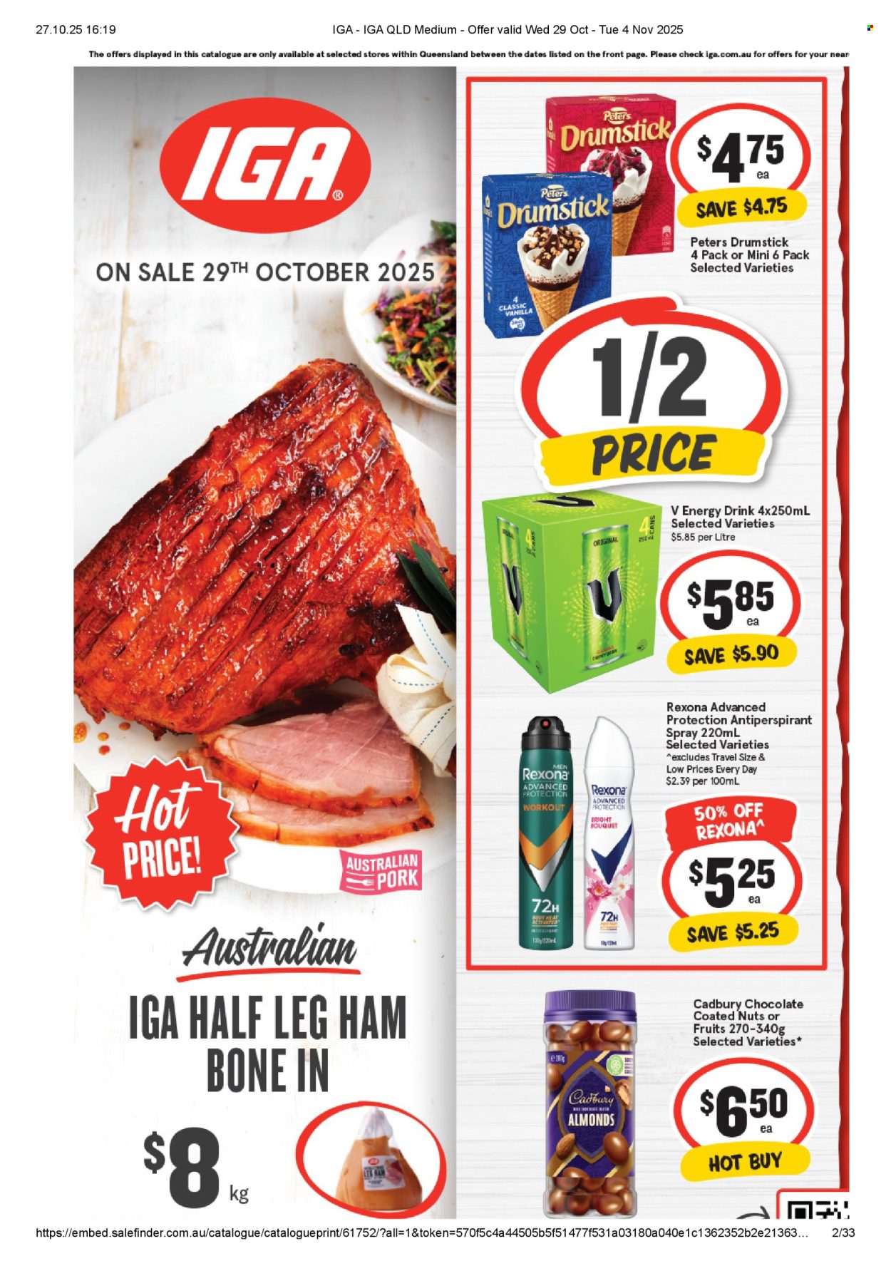 IGA catalogue - 29 Oct 2025 - 4 Nov 2025. Page 1