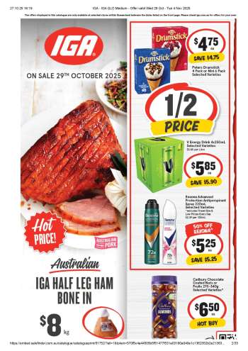 IGA Catalogue - 29 Oct 2025 - 4 Nov 2025.